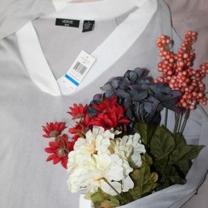 Verve Ami xl sheer sweater NEW WITH TAGS
